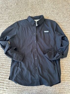 Columbia Women’s Black Button-Up Outdoor Jacket